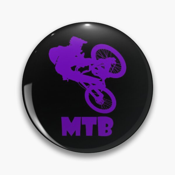Item preview, MTB Mountain biking (purple) designed and sold by Design--Spore.