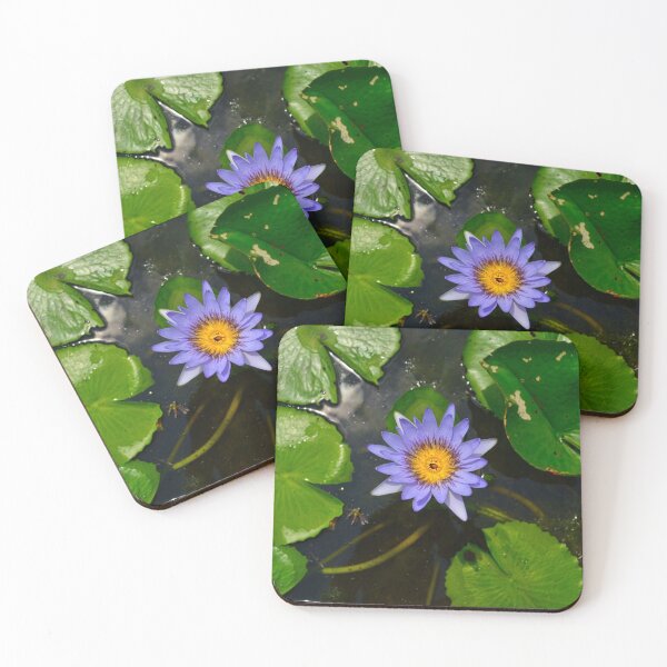 Item preview, Blooming Lotus Flower With Lillipads designed and sold by pkumi.