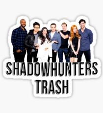 Shadowhunters Trash Sticker