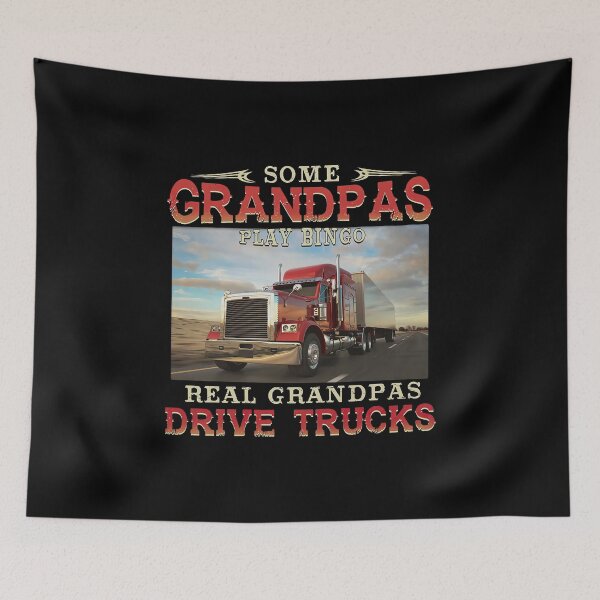 Item preview, Some grandpas play bingo real grandpas drive trucks  designed and sold by OdonnellConrad.