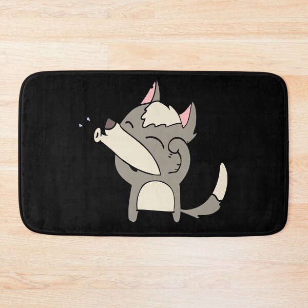 Item preview, Cute Cartoon Wolf Howling designed and sold by NoSpecialShop.
