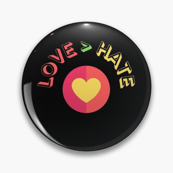 Item preview, Love Is Greater Than Hate designed and sold by tsanwo.