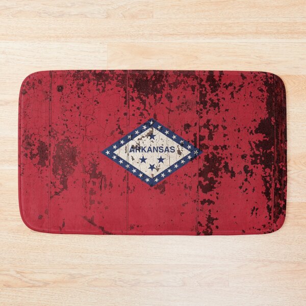 Item preview, Arkansas Flag Rustic designed and sold by TRowanDesign.