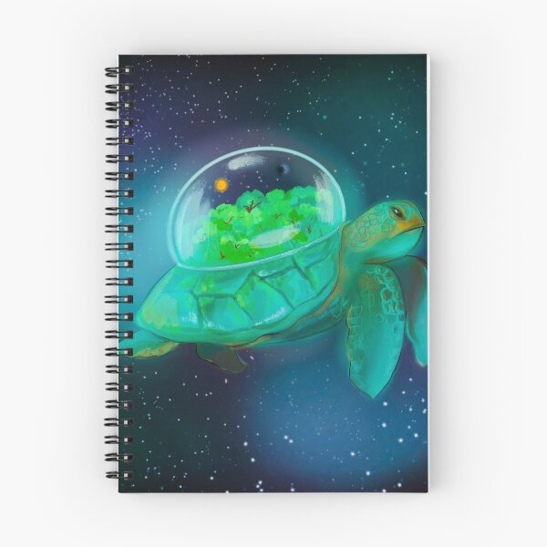 Item preview, Space Turtle designed and sold by AbiBrewerArt.