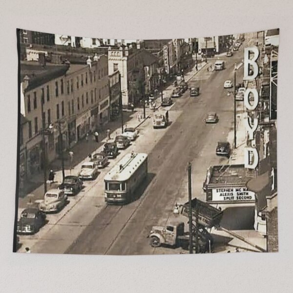 Item preview, Broad St Bethlehem PA vintage 1950s designed and sold by Nostrathomas66.