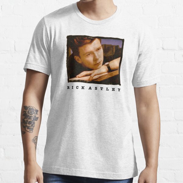 rick astley tour t shirt