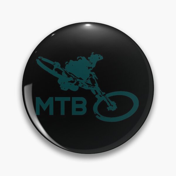 Item preview, MTB Whip Mountain biking (turquoise) designed and sold by Design--Spore.