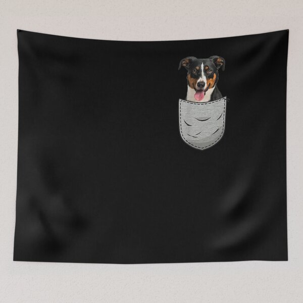 Item preview, Swiss Mountain Dog Sennenhund Breast Pocket For Dog Owner designed and sold by shirleyfinley.