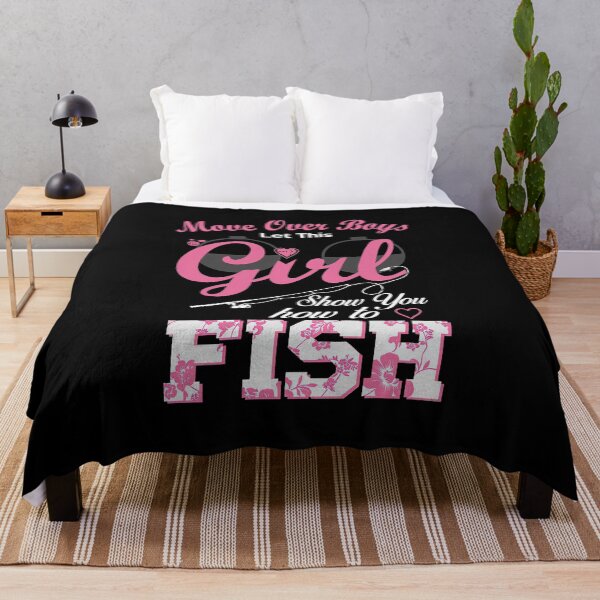 Item preview, Move over boy let this girl Show you how to fishq designed and sold by OdonnellConrad.