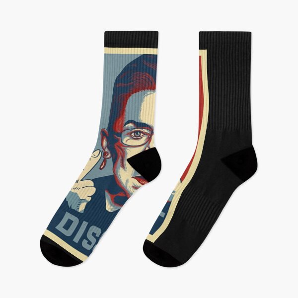Item preview, I Dissent Ruth Bader Ginsburg Middle Finger Shirt designed and sold by Lukifo-Mission.