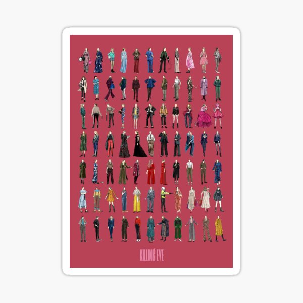 Item preview, Killing eve villanelle fashion looks version 9 designed and sold by llyked.