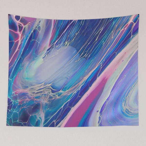 Item preview, Swirling Purple Galaxy Pour designed and sold by Rachel Pile.