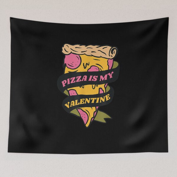 Item preview, Funny Pizza Is My Valentine designed and sold by shirleyfinley.