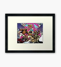 Flatbush Z0mbies Framed Print