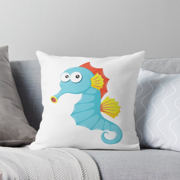 Item preview, Cute Blue Seahorse designed and sold by NoSpecialShop.