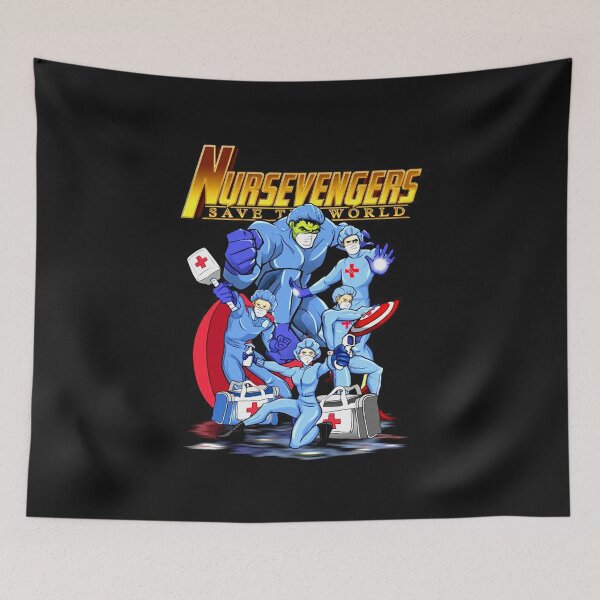 Item preview, Nursevengers Save The World Shirt designed and sold by Lukifo-Mission.