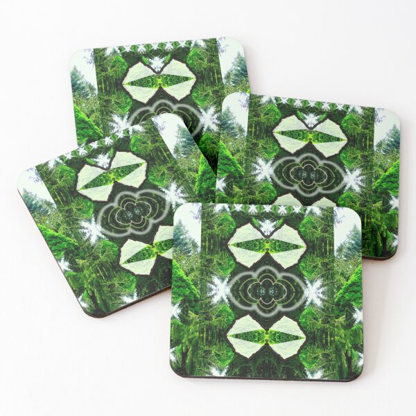 Item preview, Evergreen Trees Transformed designed and sold by artfulnotebook.