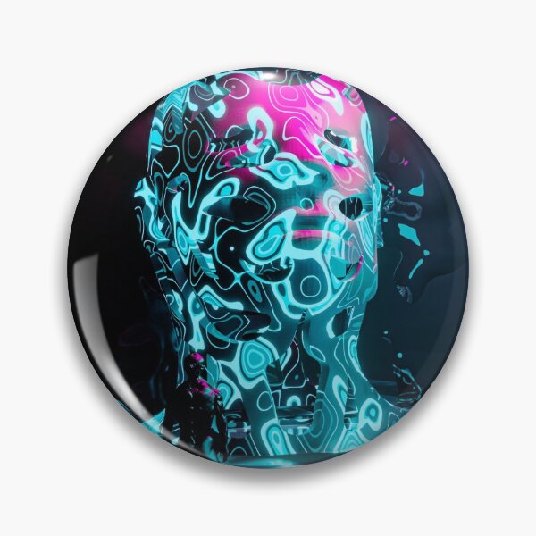 Item preview, Cyan Cyber SciFi Idol  designed and sold by Galactic-Stoner.