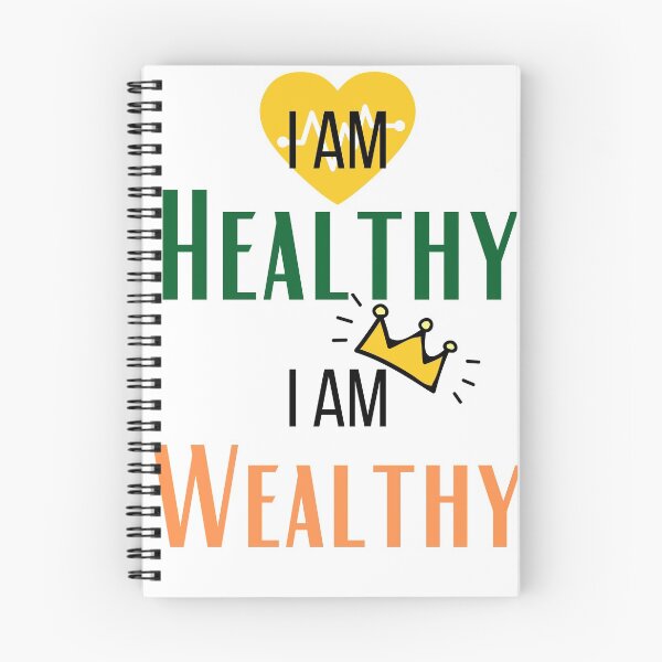 Item preview, I am healthy I am wealthy designed and sold by Jhaustria.