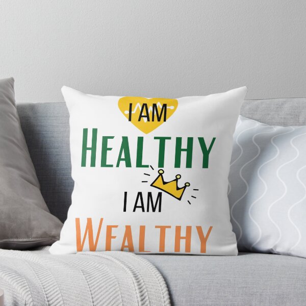 Item preview, I am healthy I am wealthy designed and sold by Jhaustria.