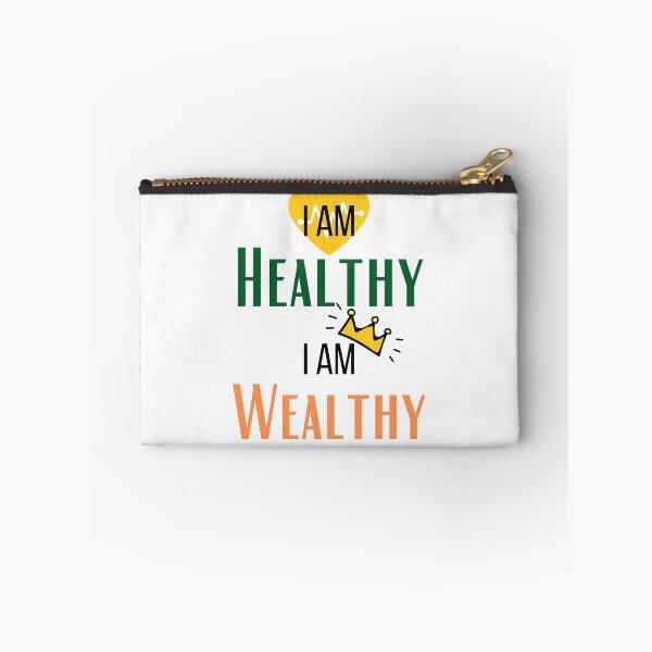 Item preview, I am healthy I am wealthy designed and sold by Jhaustria.