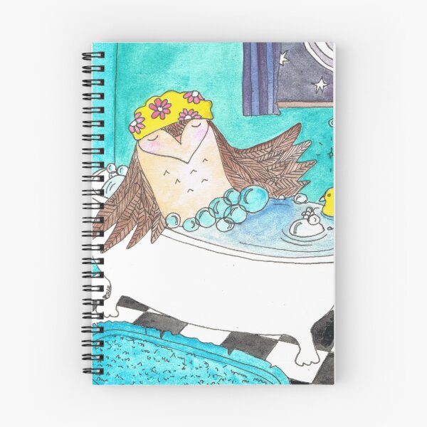 Item preview, Bath Owl designed and sold by Suz Wood.