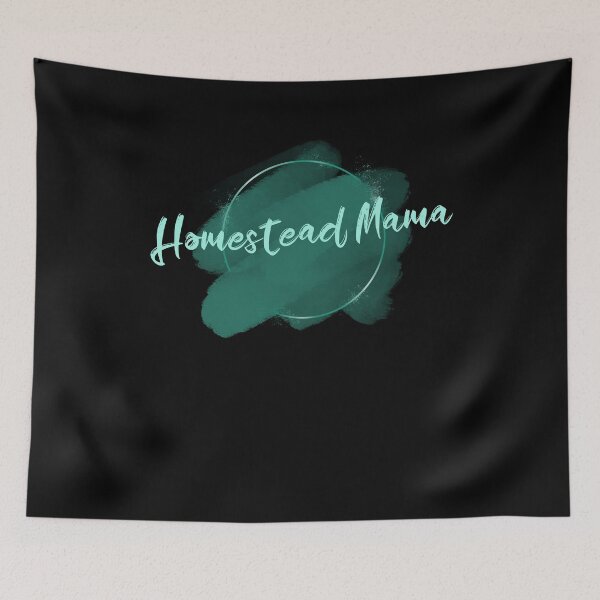 Item preview, Homestead Mama Teal designed and sold by AnneJoyDesigns.