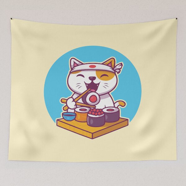 Item preview, Neko Sushi designed and sold by Cutefy.