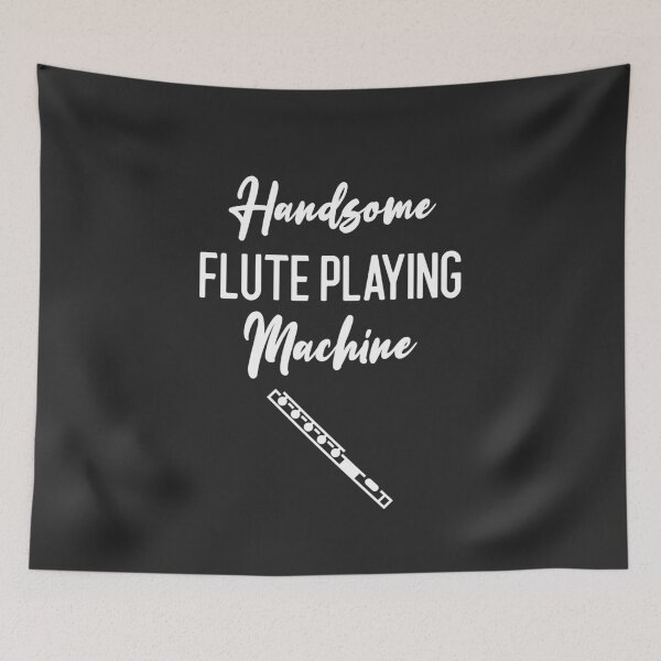 Item preview, Handsome Flute Playing Machine Band Gift designed and sold by EricJP.