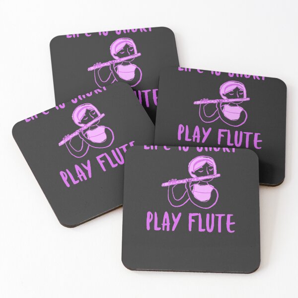 Item preview, Life Is Short Play Flute Band Gift designed and sold by EricJP.