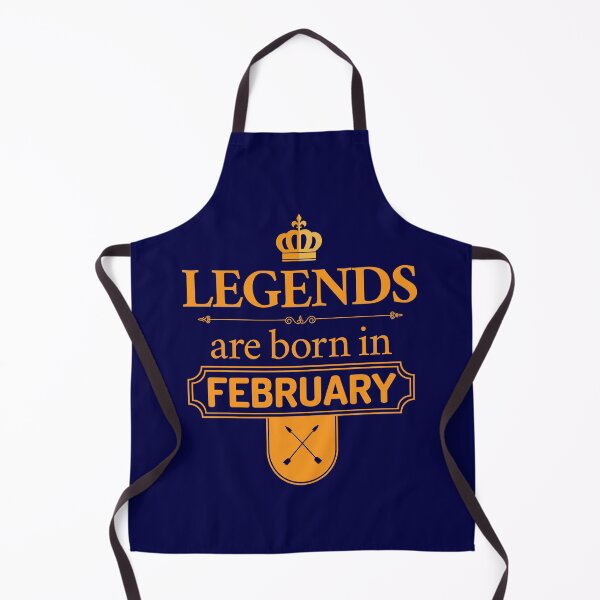 Item preview, Legends Are Born In February | Birthday Gift | designed and sold by Minimalwiz.