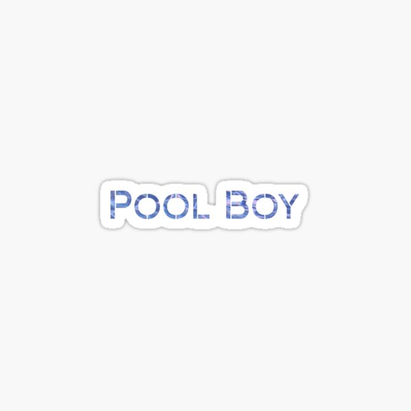 Pool Boy Sticker