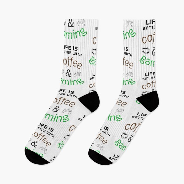 Item preview, Copy of Life Is Better With Coffee and Gaming Video Gamer Enthusiast Tee designed and sold by RKA-Products.