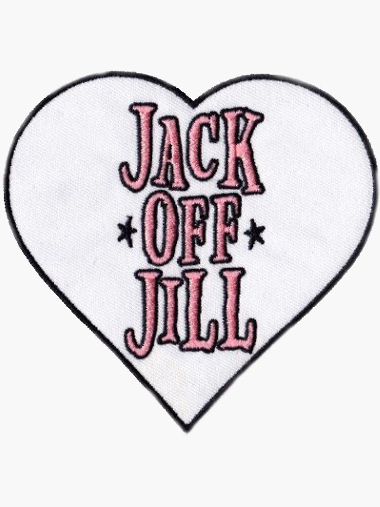 Jack Off Jill Band Stickers.