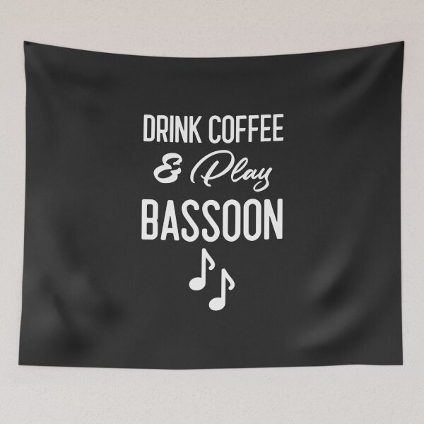 Item preview, Drink Coffee & Play Bassoon Band Gift designed and sold by EricJP.