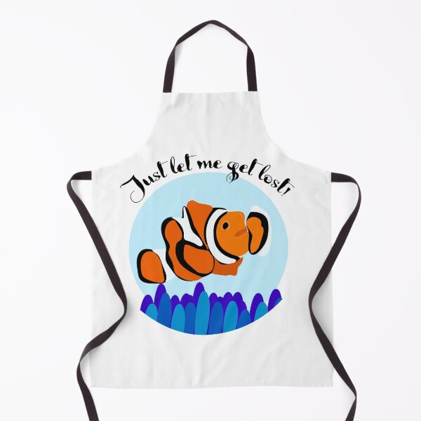Item preview, Clownfish Illustration with phrase designed and sold by Gabrielle Freitas.