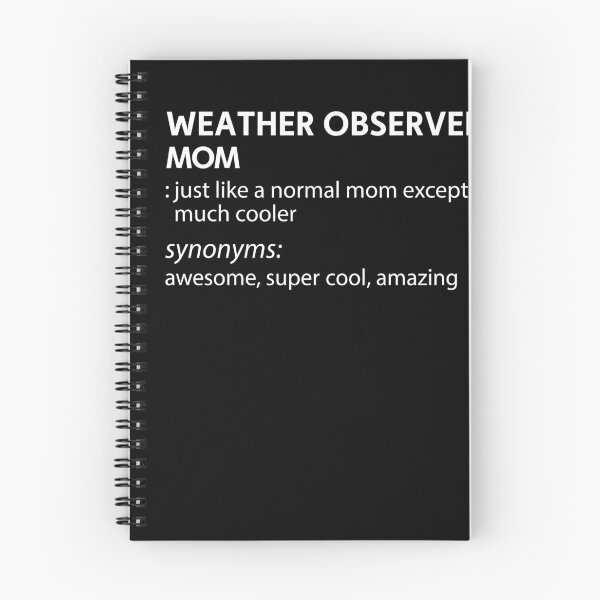 Item preview, WEATHER OBSERVER Mom Much Cooler Gift For Mom designed and sold by rhonstoppable27.