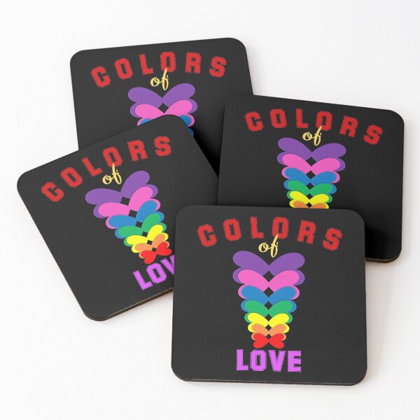 Item preview, colors of love. hearts. valentine gift designed and sold by doctors-apparel.