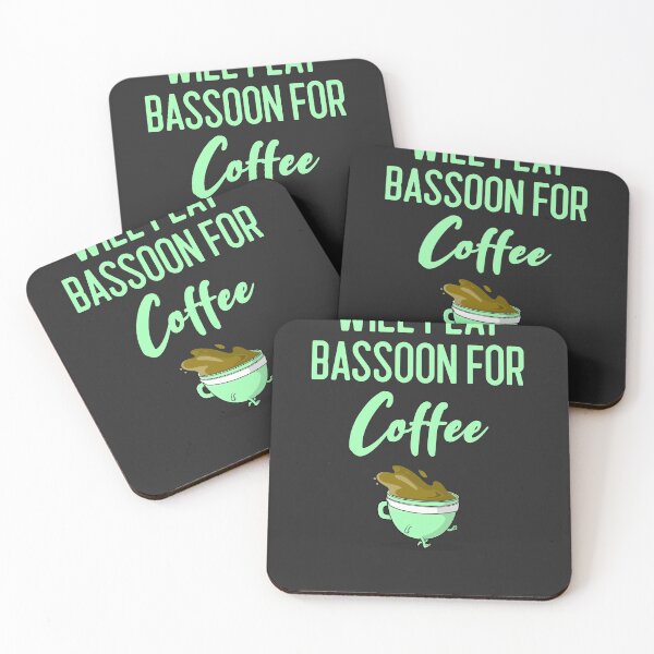 Item preview, Will Play Bassoon For Coffee Band Gift designed and sold by EricJP.