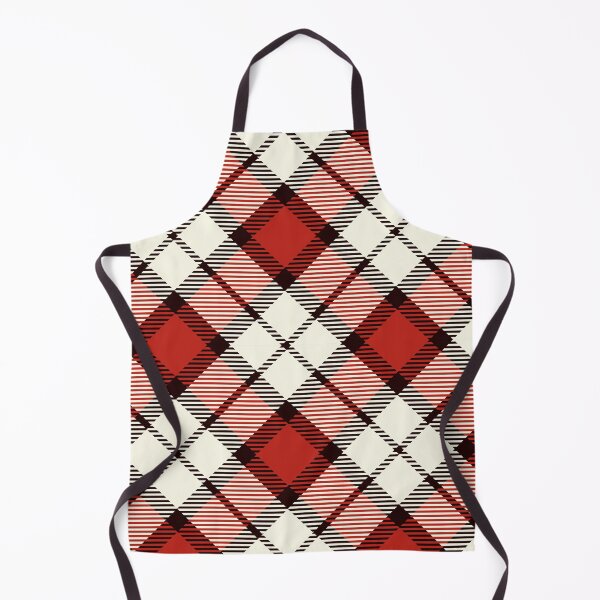 Item preview, Classic Red and White Diagonal Tartan Design designed and sold by cgroenewald.