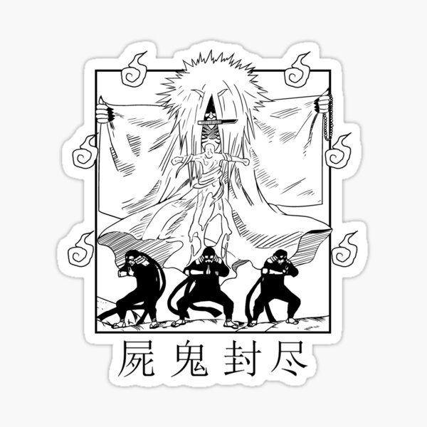 Sticker Naruto Shippuden Redbubble