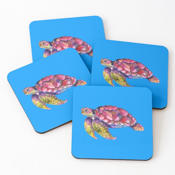 Item preview, Watercolor Turtle designed and sold by dhajr.