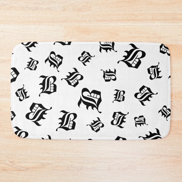 Item preview, B– Old English Initial Black Letter B Pattern designed and sold by Typeglyphs.