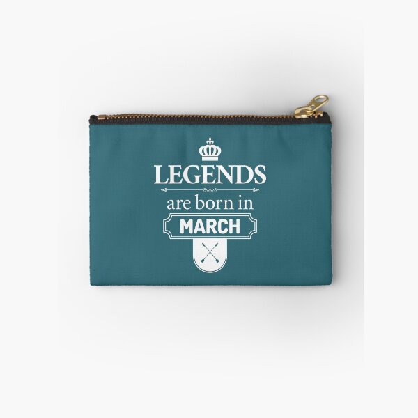 Item preview, Legends Are Born In March | Birthday Gift | designed and sold by Minimalwiz.