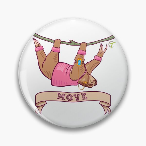 Item preview, Healthy Sloth: Move designed and sold by go-ptaryndactyl.