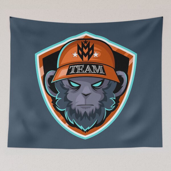 Item preview, gorilla head hat team logo Essential designed and sold by VinBasis.
