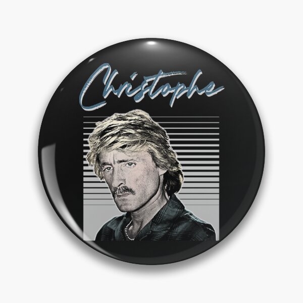Item preview, Christophe T-ShirtDaniel Bevilacqua _ Christophe - French Singer Fan Design designed and sold by CorbinArima.