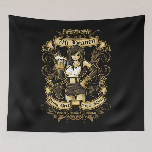 Item preview, Final Fantasy 7 T-Shirt7th Heaven designed and sold by CorbinArima.