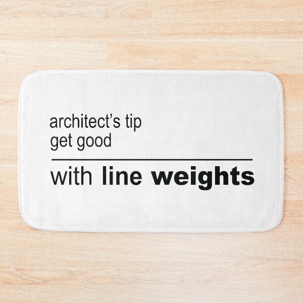 Item preview, Line Weights Only Architects would Undestand designed and sold by lmcvinco.