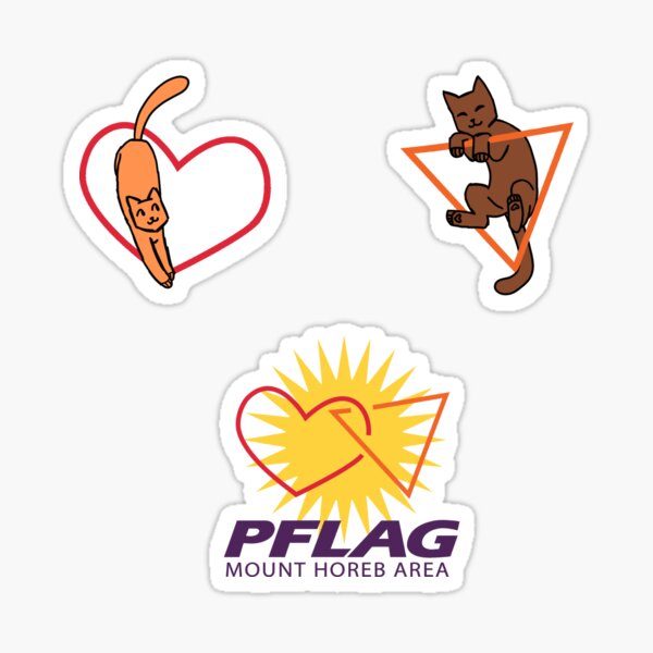 PFLAG MoHo Logo Sticker Pack Sticker